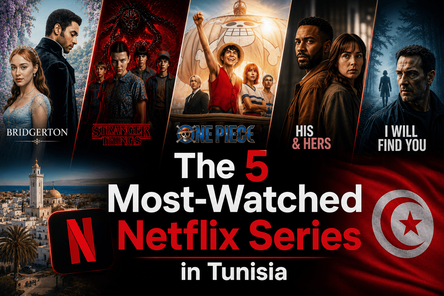The 5 Most-Watched Netflix Series in Tunisia